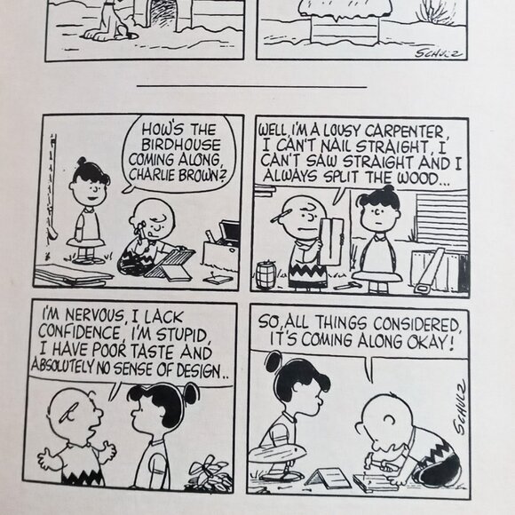 Nice Vintage Hardcover Edition of the Peanuts Book Go Fly a Kite, Charlie Brown - Picture 9 of 16